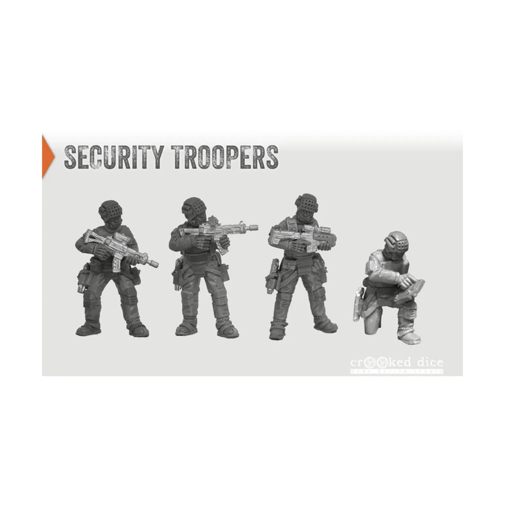 Mini Crooked Modern: Security Guards (4)