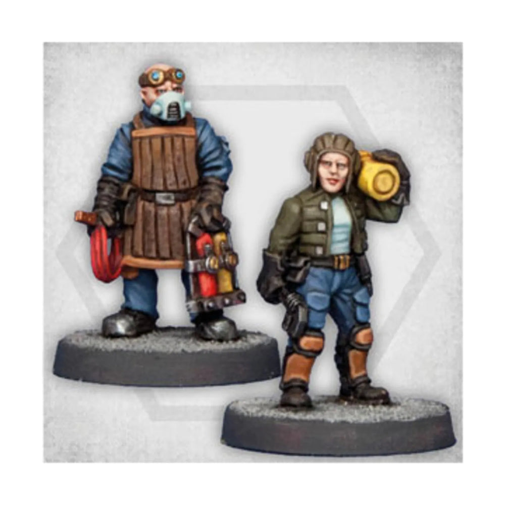 Mini Crooked Sci-Fi: Colony 87: Dock Workers (2)