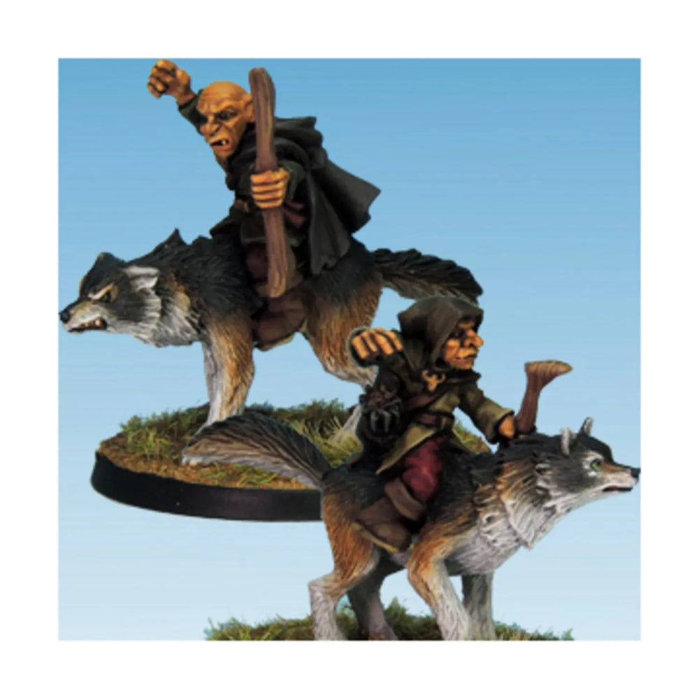 Mini Crooked Fantasy: Goblin Wolf Rider Archers (2)
