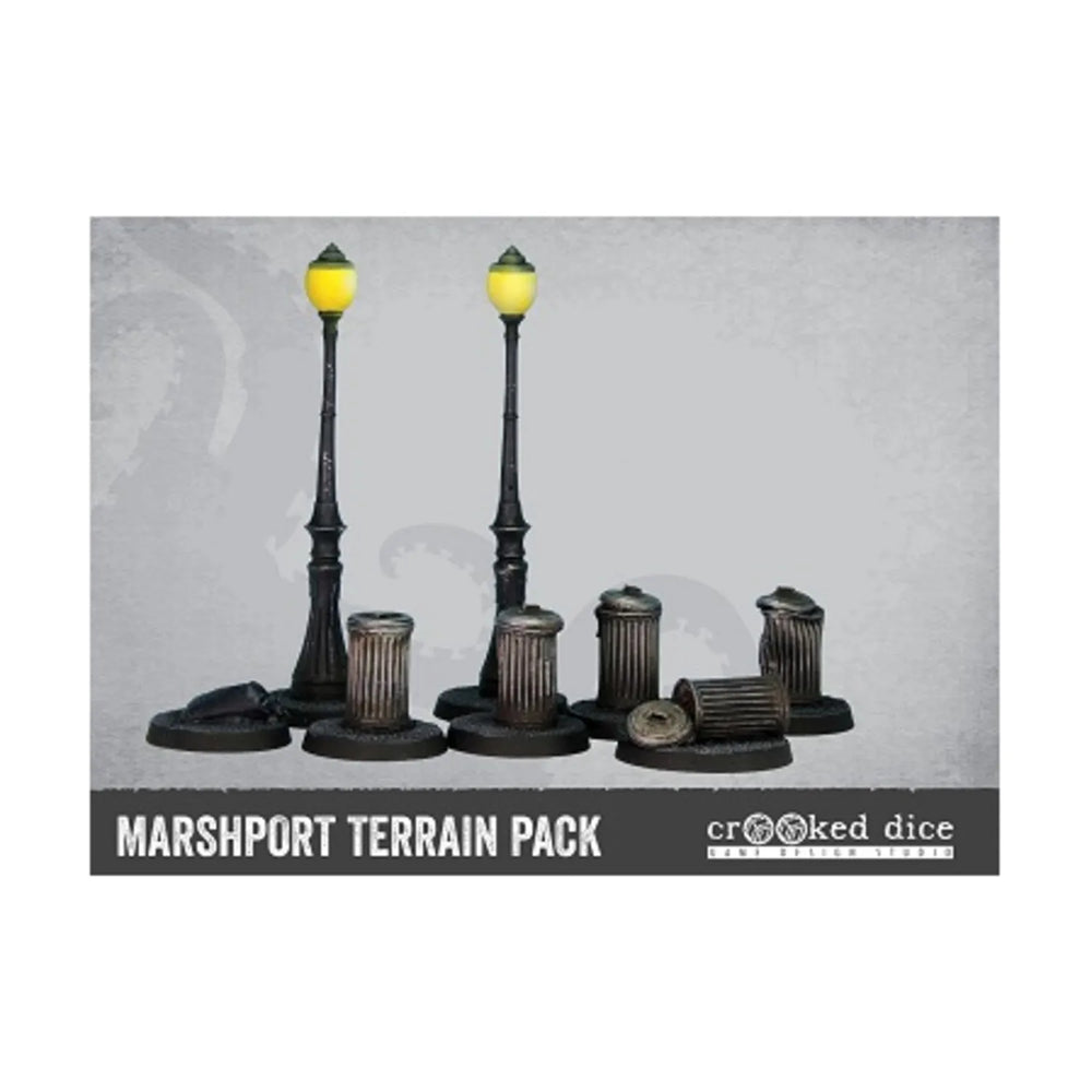 Mini Crooked Fantasy: Marshport Terrain Pack (5)