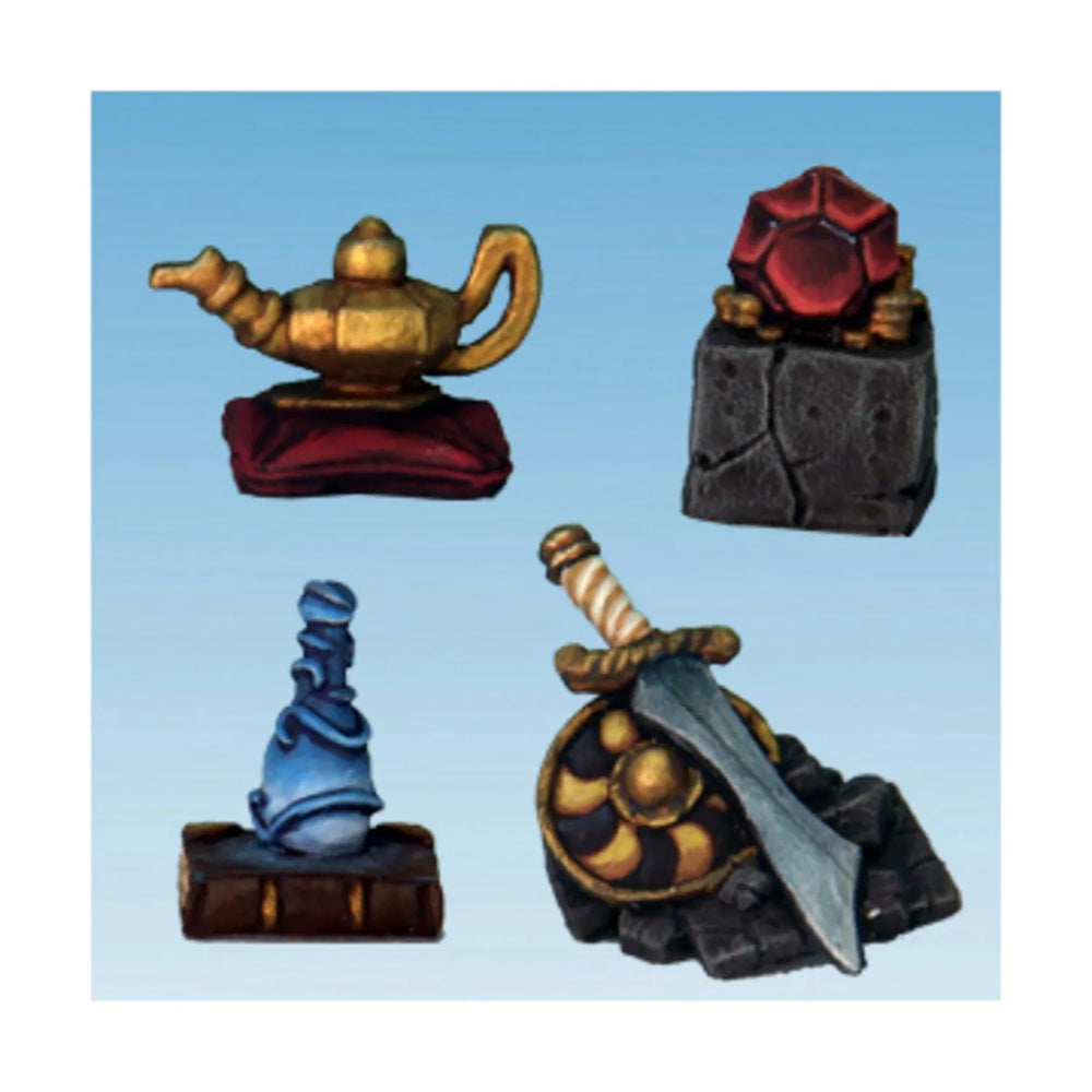 Mini Crooked Fantasy: Ancient Treasure Maguffins (4)