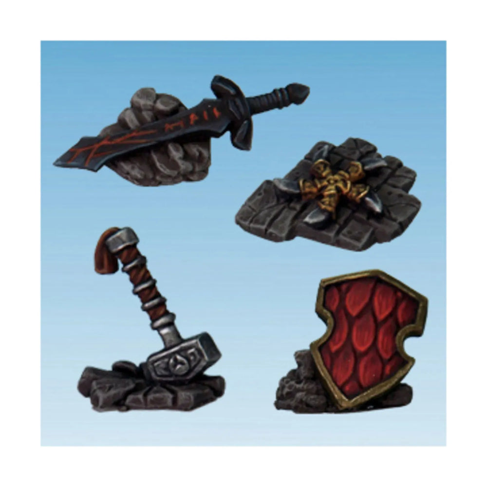 Mini Crooked Fantasy: Arcane Weapons Maguffins (4)