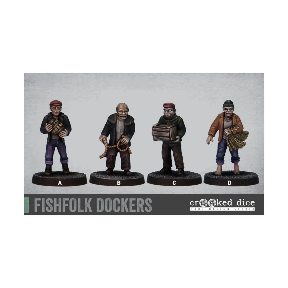 Mini Crooked Pulp: Fishfolk Dockers (4)