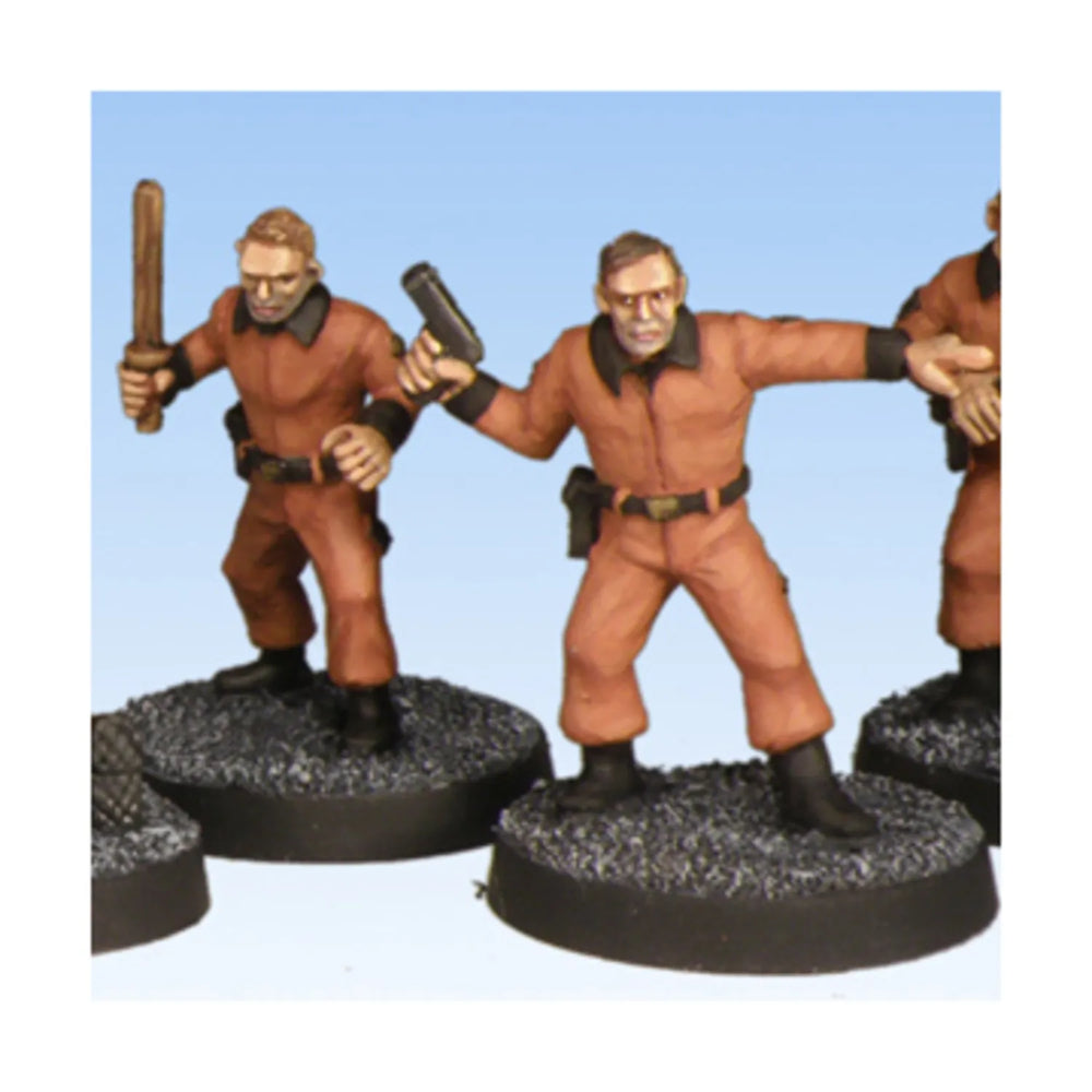 Mini Crooked Pulp: Minions with Hand Weapons (4)