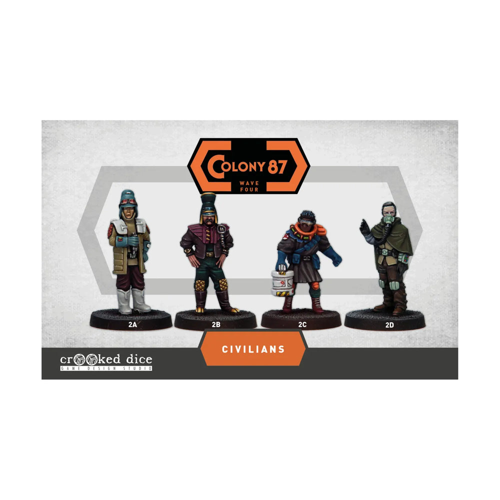Mini Crooked Sci-Fi: Colony 87: Civilians 2 (4)