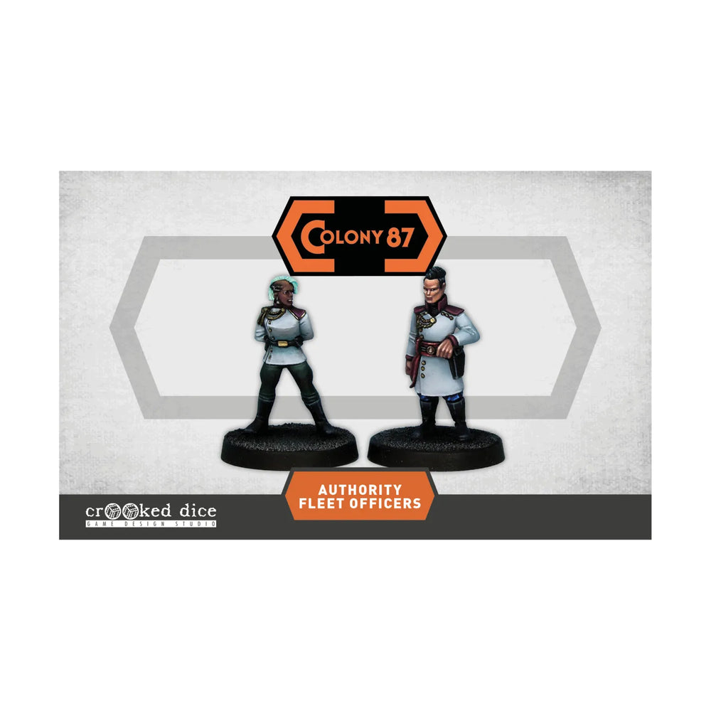 Mini Crooked Sci-Fi: Colony 87: Authority Fleet Officers (2)