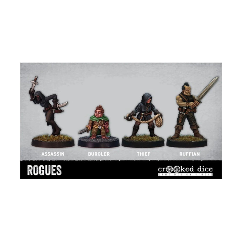 Mini Crooked Fantasy: Rogues (4)