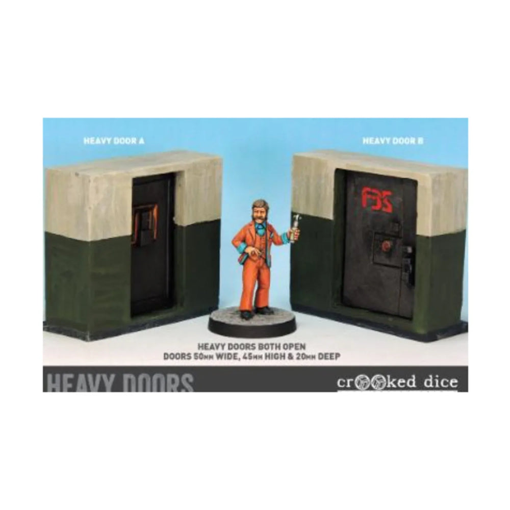 Mini Terrain Crooked: Heavy Doors Set