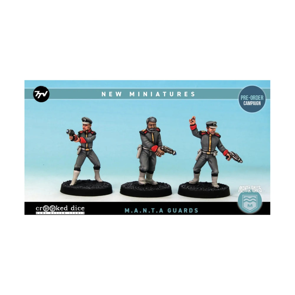 Mini Crooked Pulp: MANTA Guards (3)
