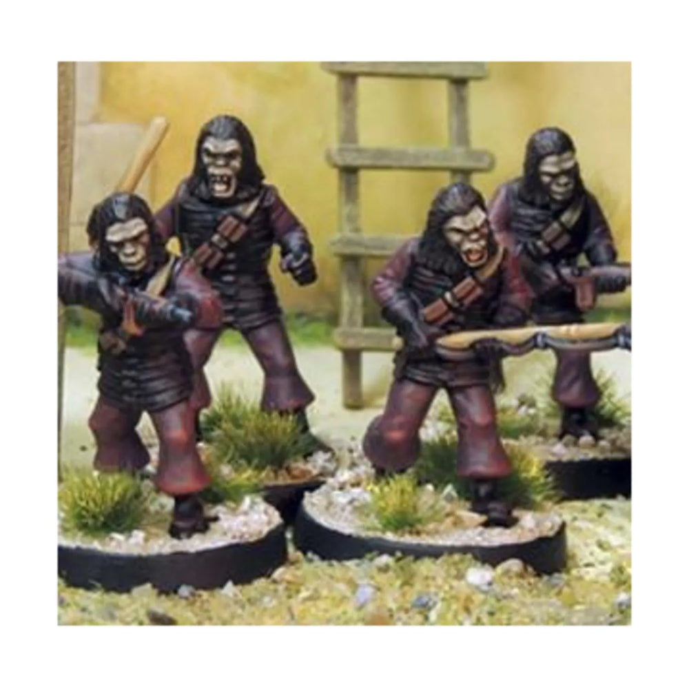 Mini Crooked Fantasy: Simian Minions (4)