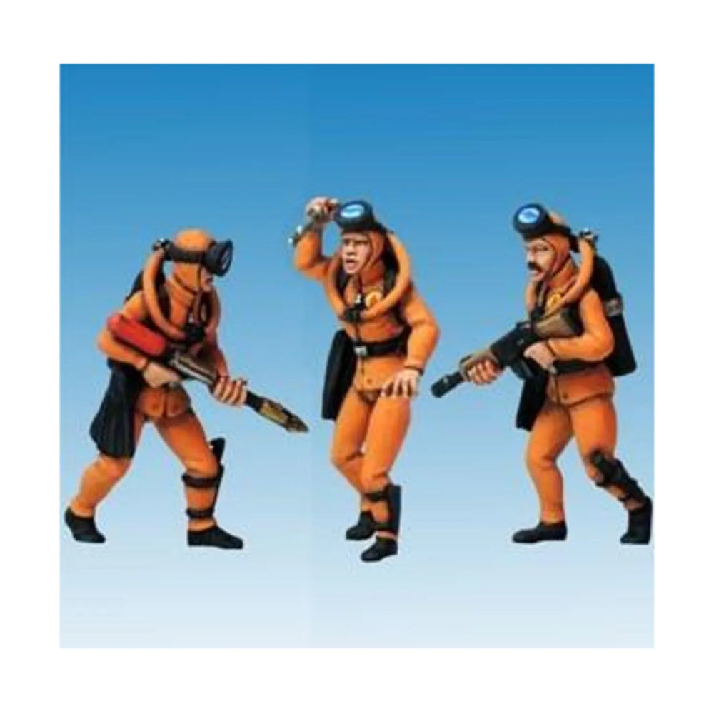 Mini Crooked Modern: SCUBA Divers (3)