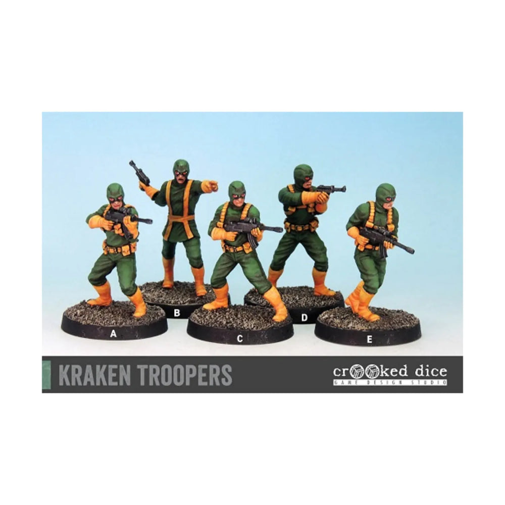 Mini Crooked Pulp: Kraken Troopers (5)