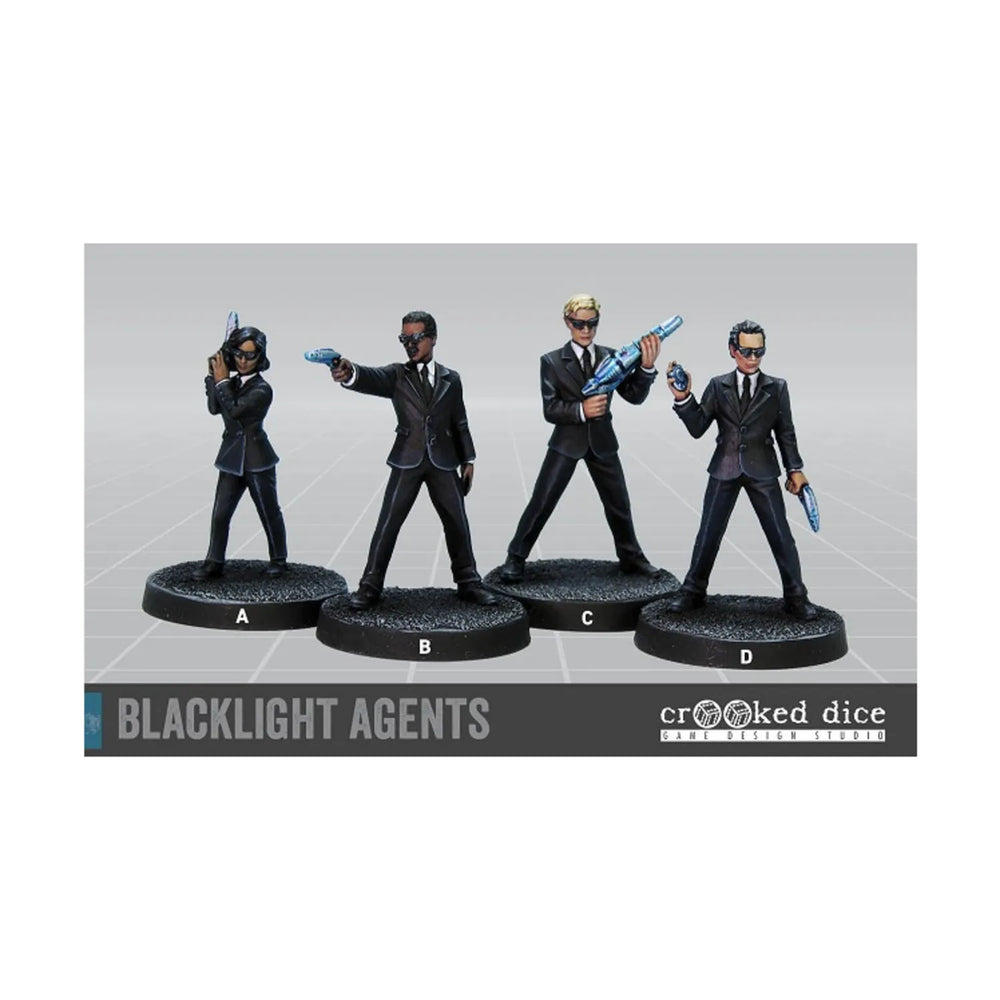 Mini Crooked Modern: Blacklight Agents (4)