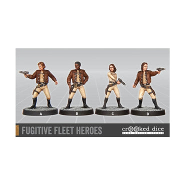 Mini Crooked Sci-Fi: Fugitive Fleet Heroes (4)