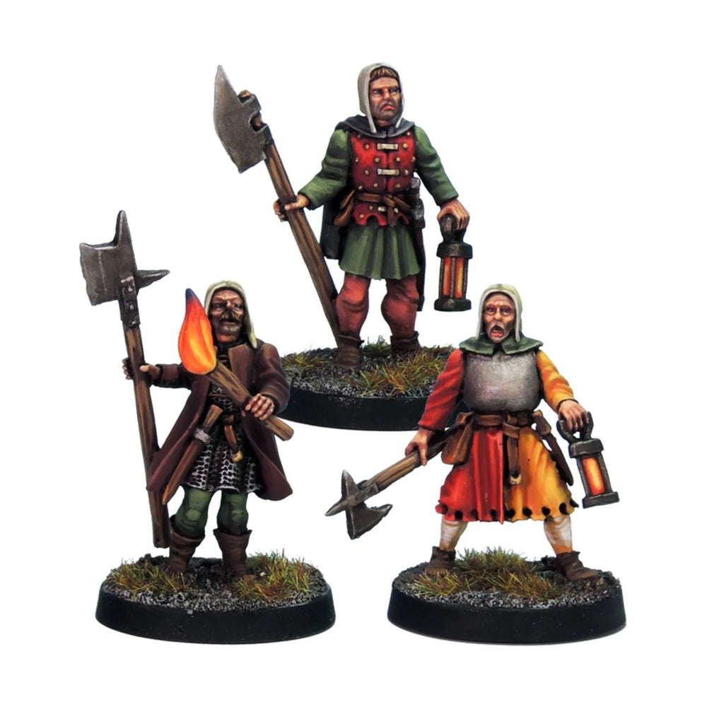 Mini Crooked Fantasy: Men At Arms Guards (3)