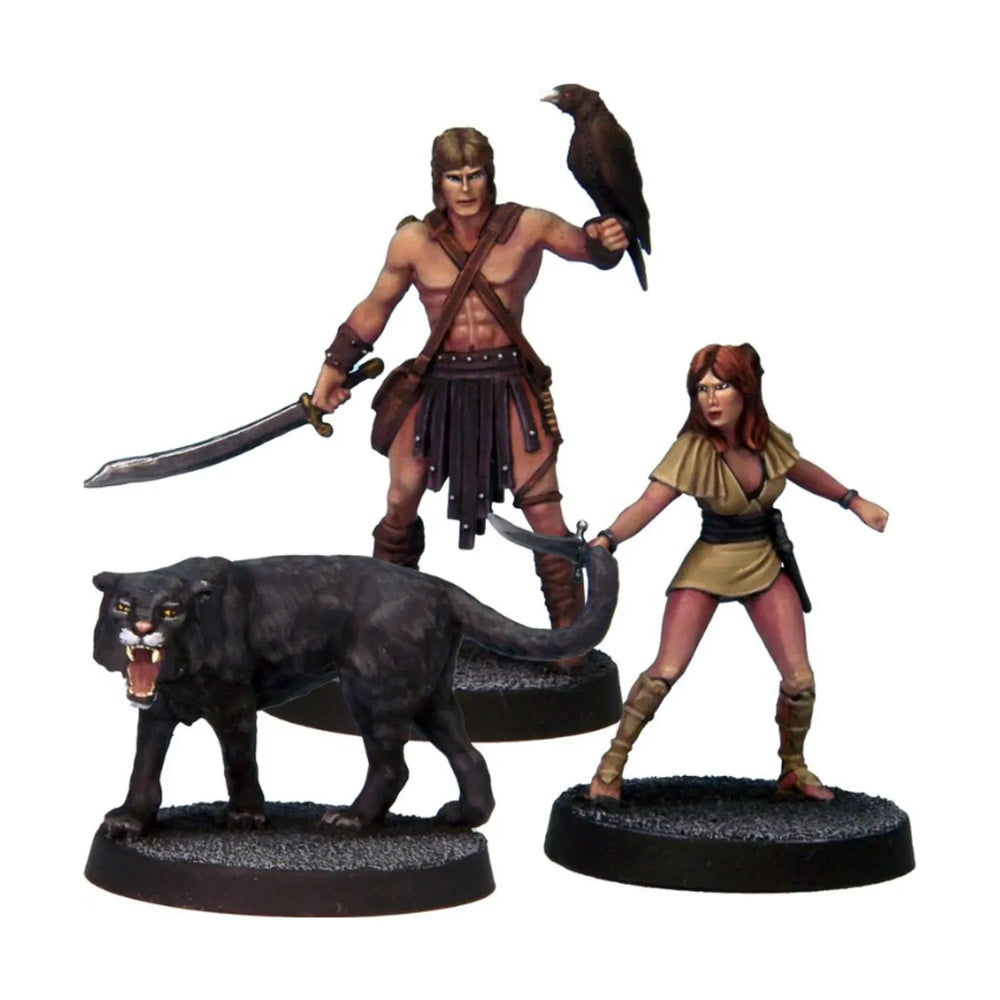 Mini Crooked Fantasy: Warriors of the Wild (3)