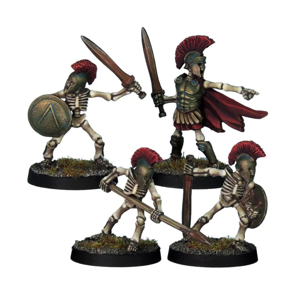 Mini Crooked Fantasy: Greek Skeletons (4)