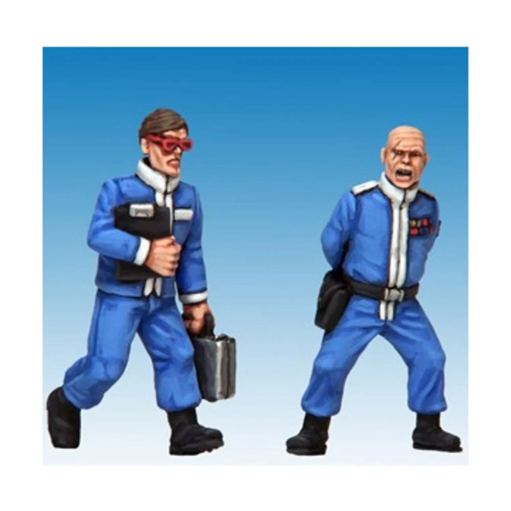 Mini Crooked Spy: Minion Specialists: Cmdr, Admin, Tech, Flamethrower