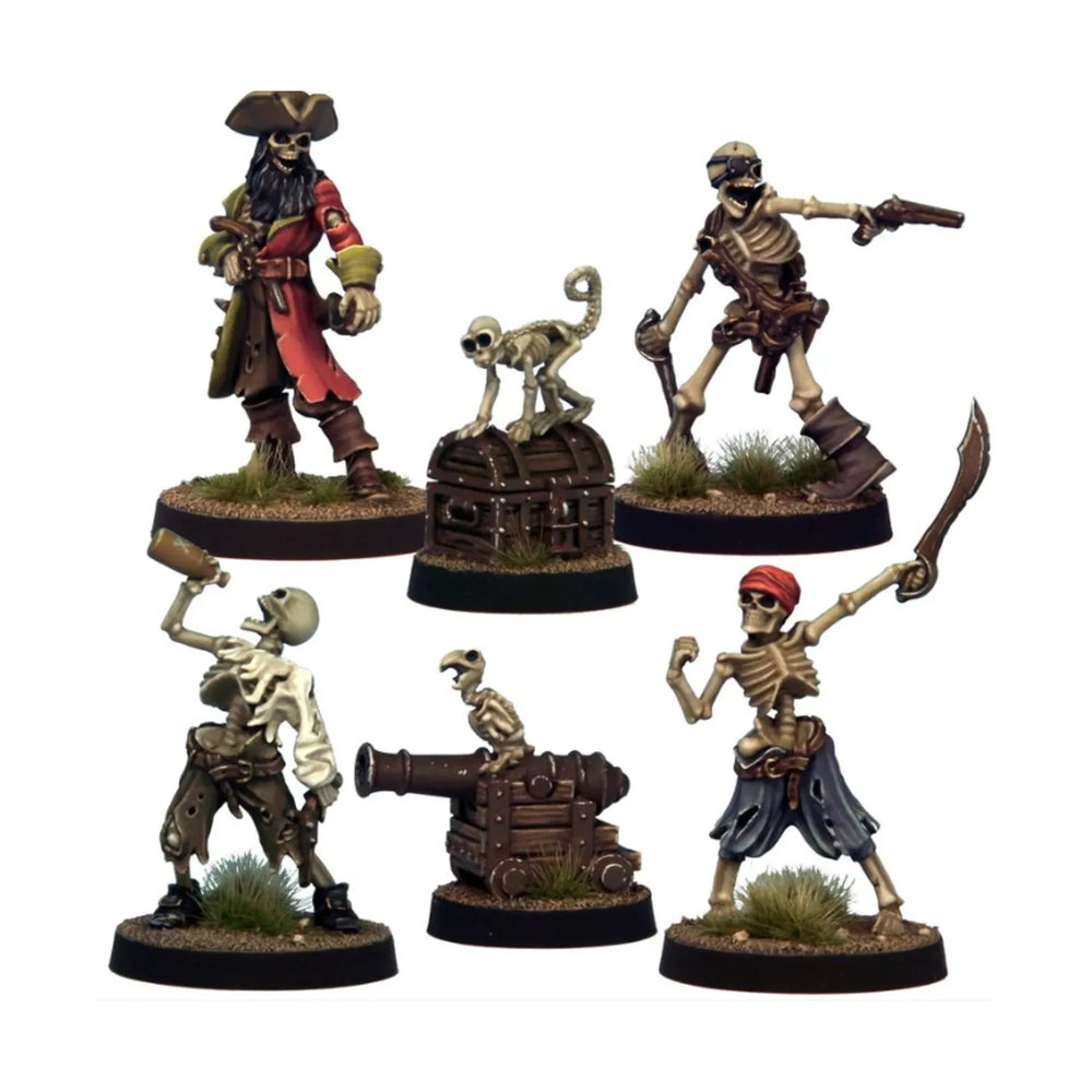 Mini Crooked Fantasy: Skeleton Pirates (6)
