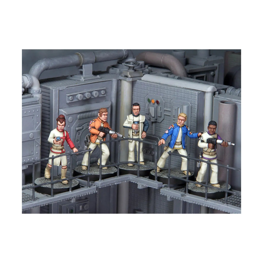 Mini Crooked Pulp: ARC Moonbase Crew (5)