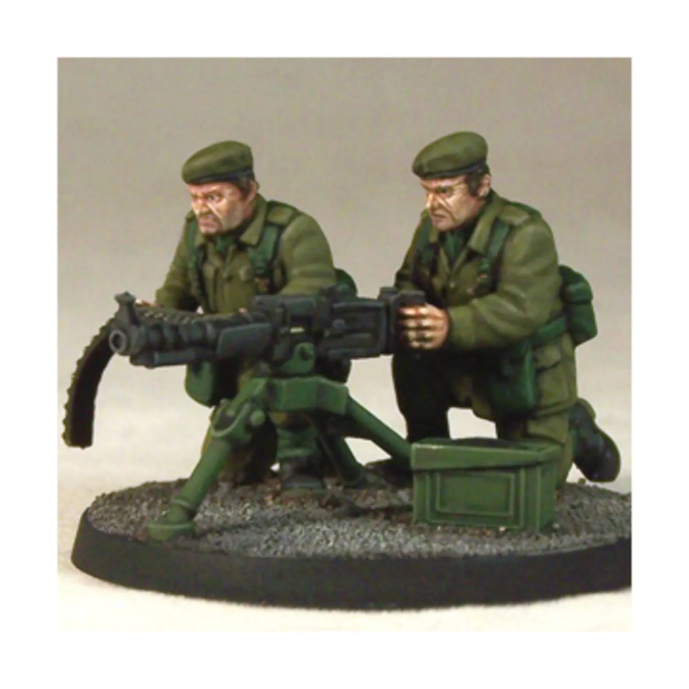Mini Crooked Modern: Army Support Weapon Team: HMG