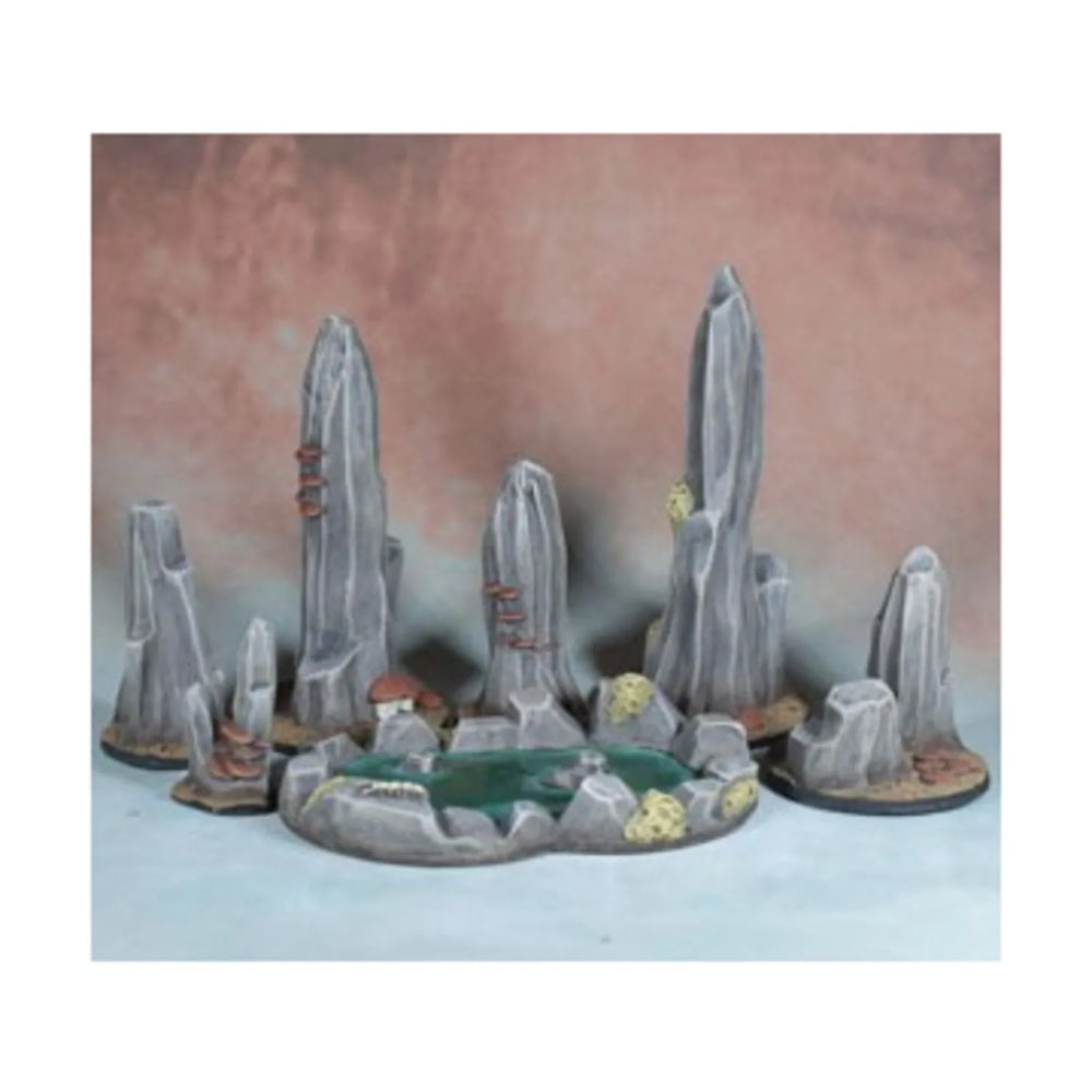 Mini Terrain Crooked: Stalagmite Set (7)