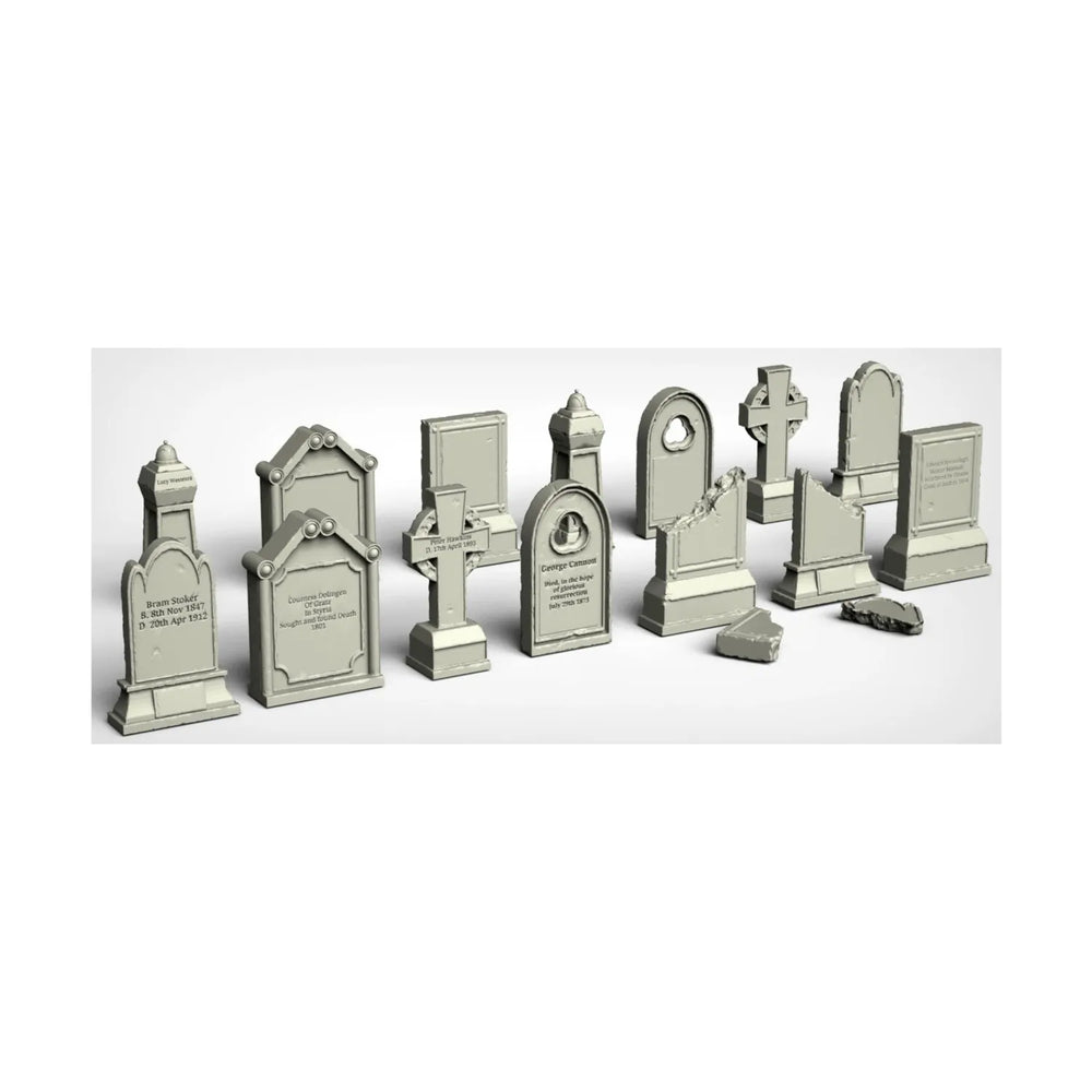 Mini Terrain Crooked: Gravestones (16)