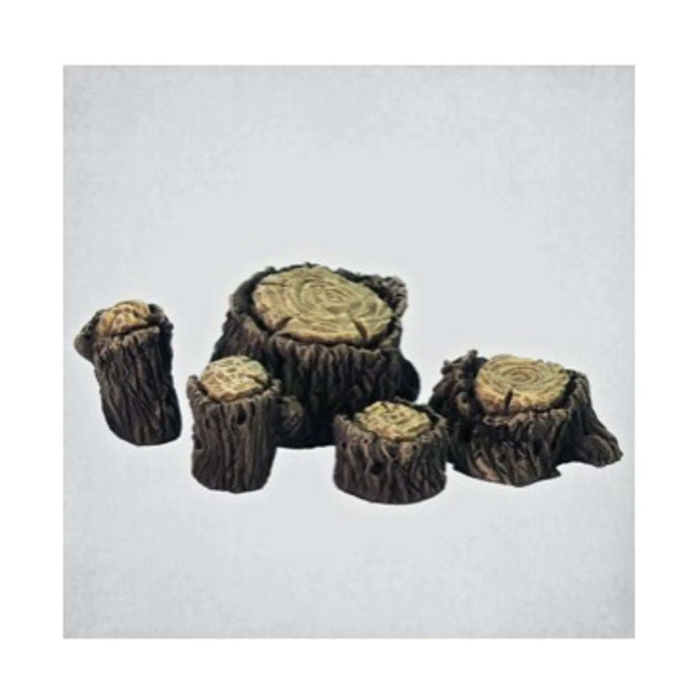 Mini Terrain Crooked: Tree Stumps (5)