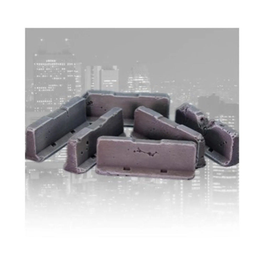 Mini Terrain Crooked: Concrete Barriers (6)