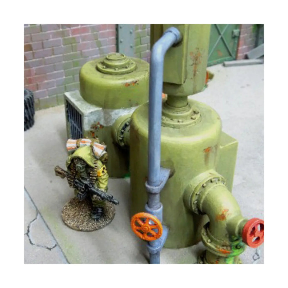 Mini Terrain Crooked: Pipes & Tanks set (23)
