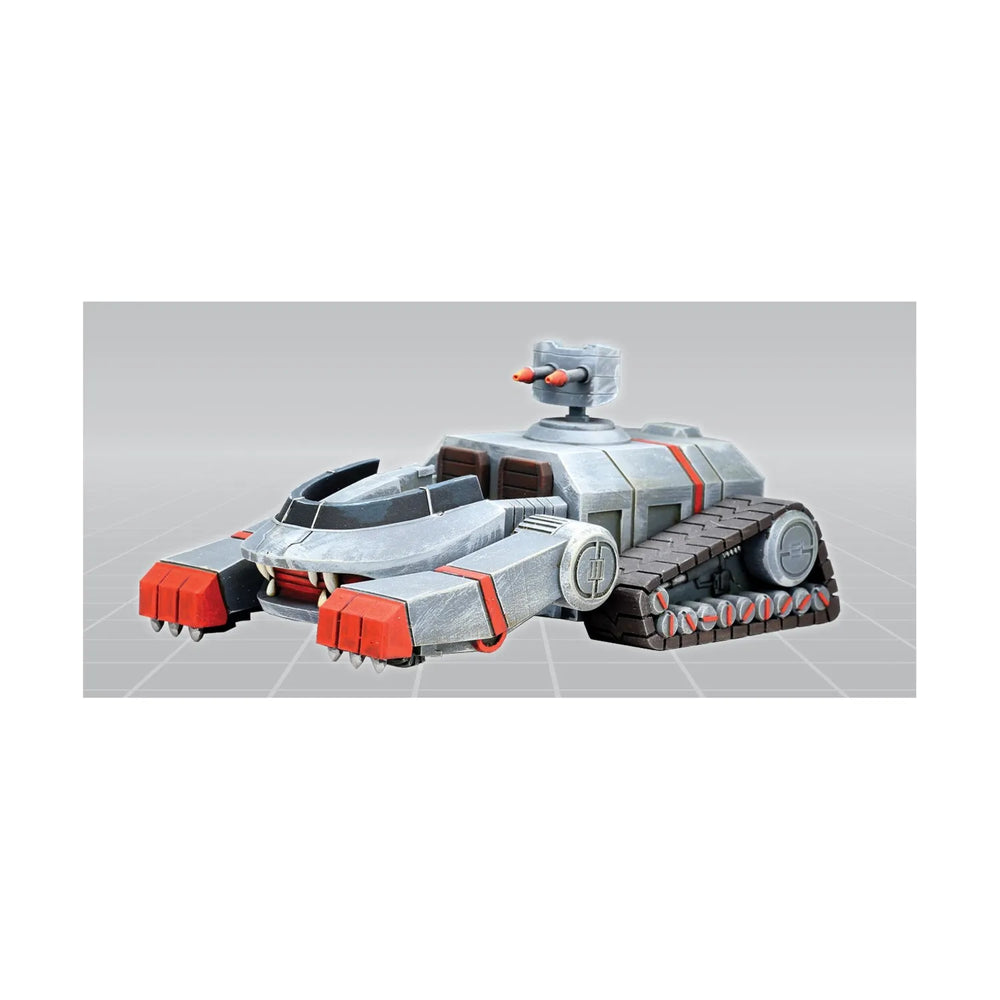 Mini Crooked Sci-Fi: Beastmen Battletank (3D Print)