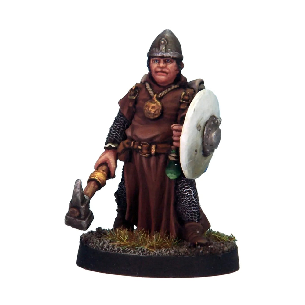 Mini Crooked Fantasy: Cleric - Helm & Hammer