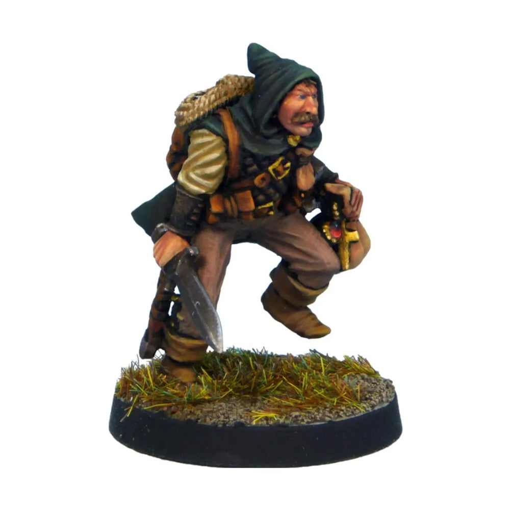 Mini Crooked Fantasy: Thief - Hooded with Loot