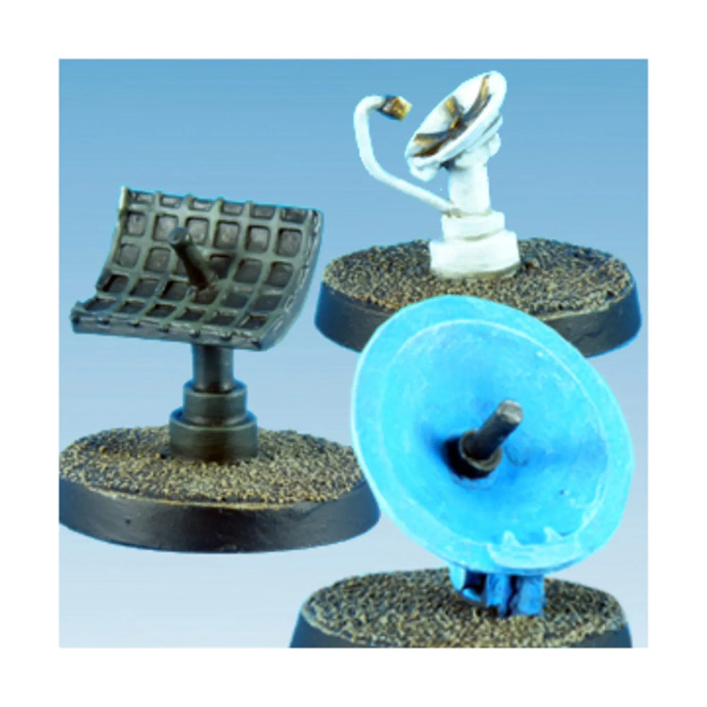 Mini Crooked Modern: Satellite Dishes