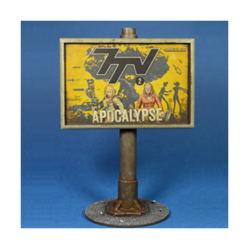 Mini Terrain Crooked: Sign 4 - Billboard
