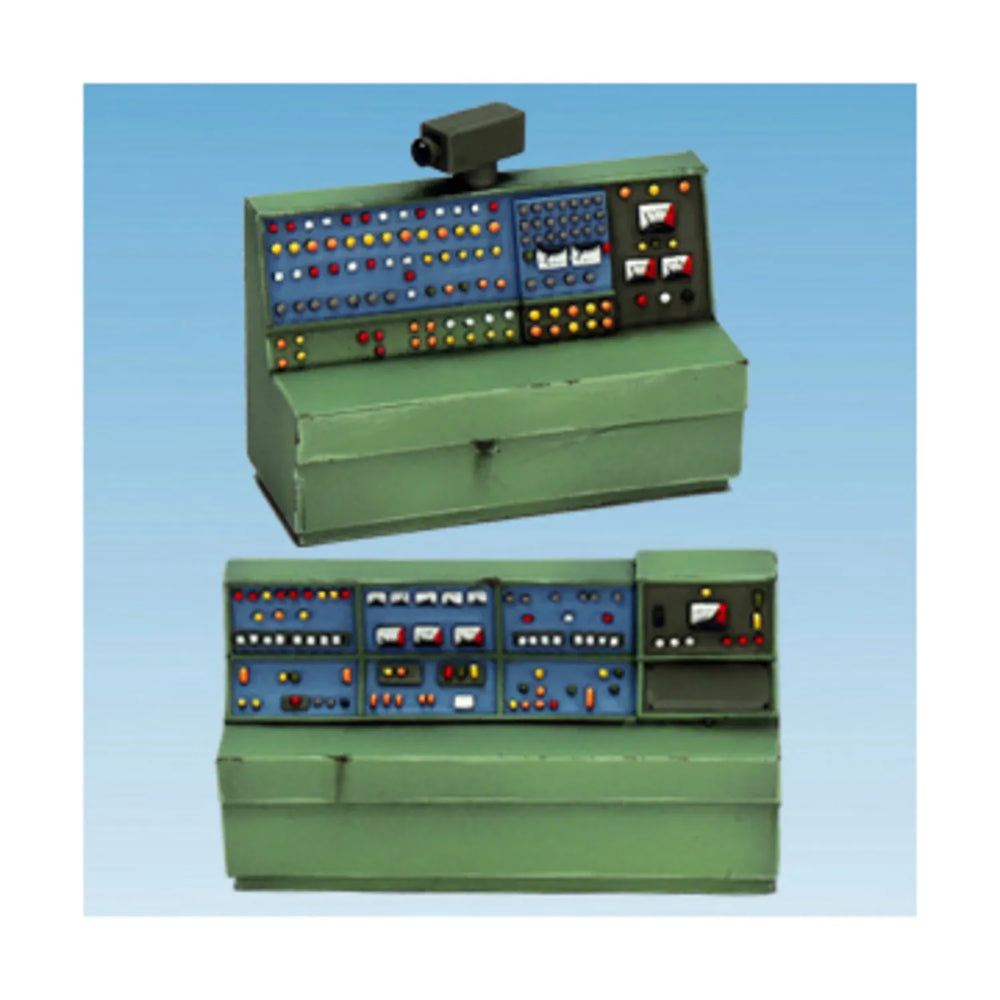 Mini Terrain Crooked: Power Plant Control Consoles