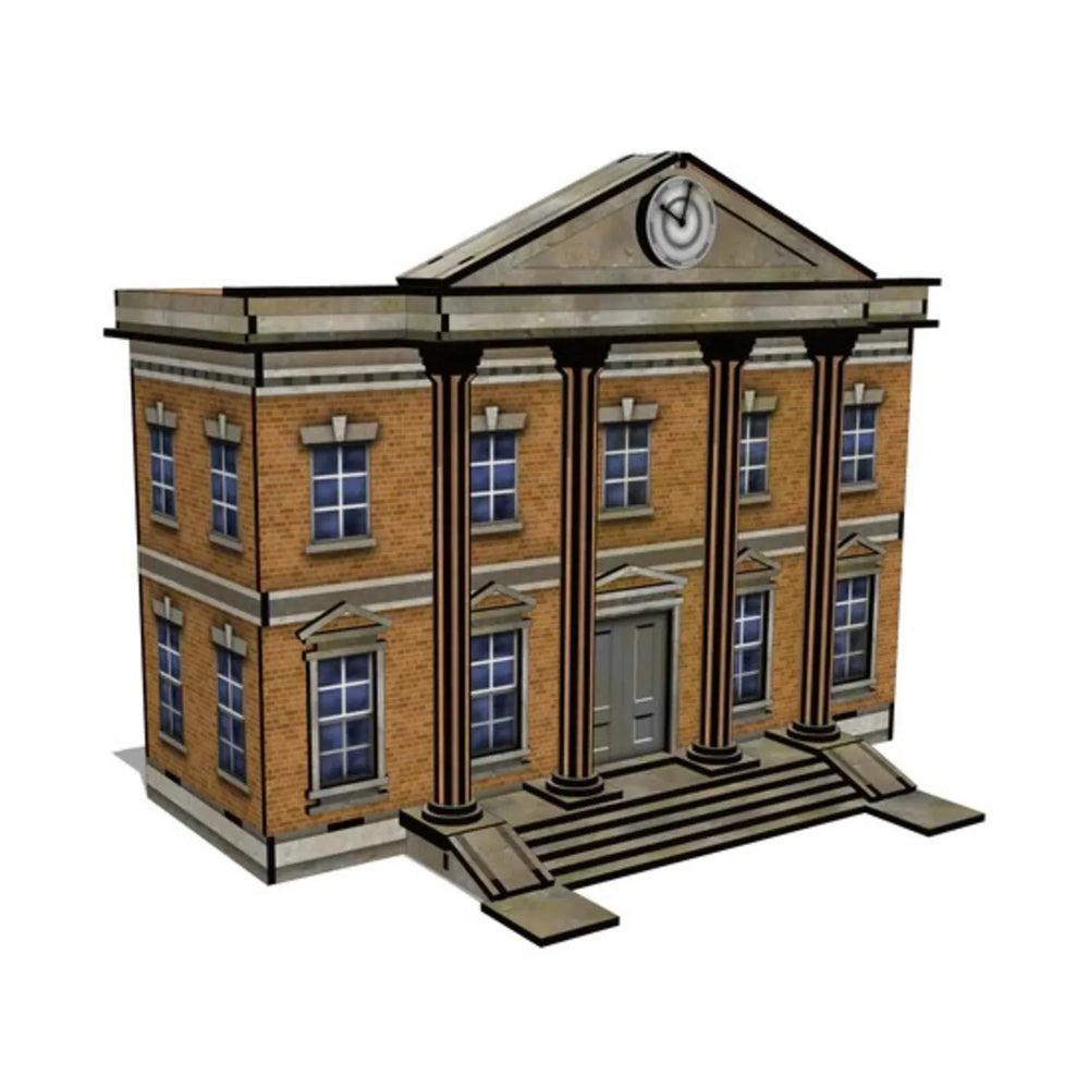 Mini Terrain Crooked: Town Library