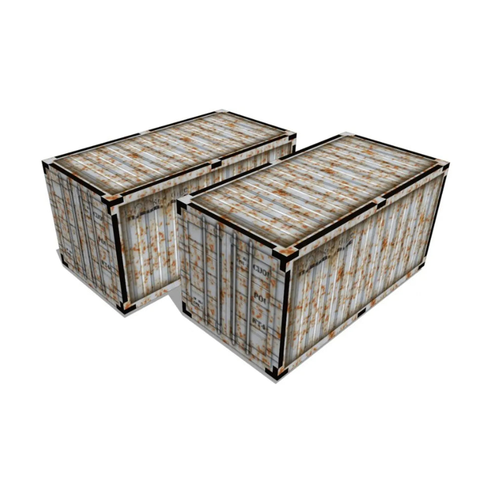 Mini Terrain Crooked: Shipping Containers