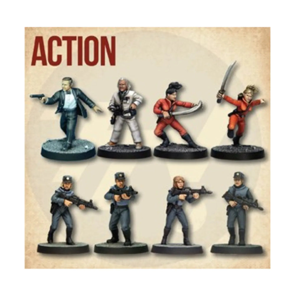 Mini Crooked Modern: Starter Cast: Action (8)