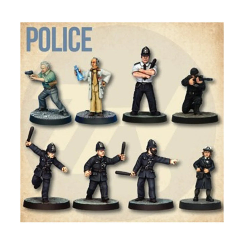 Mini Crooked Modern: Starter Cast: Police (8)