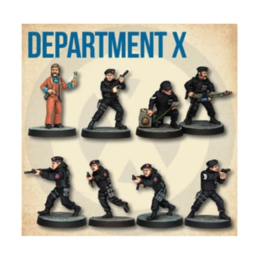 Mini Crooked Modern: Starter Cast: Department X (8)