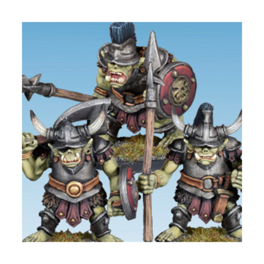 Mini Crooked Fantasy: Orc Axe and Spears (3)