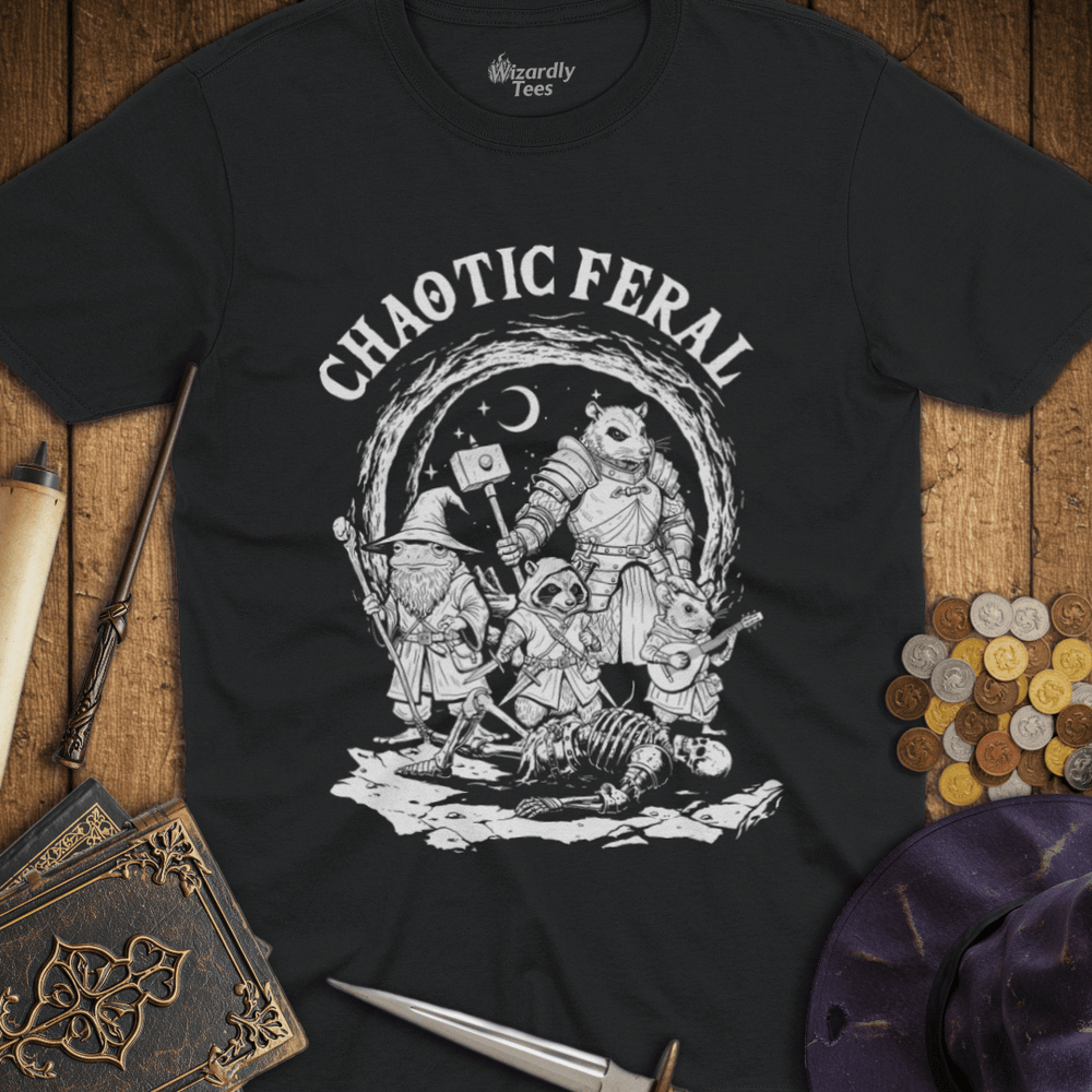 T-Shirt Wizardly: Chaotic Feral