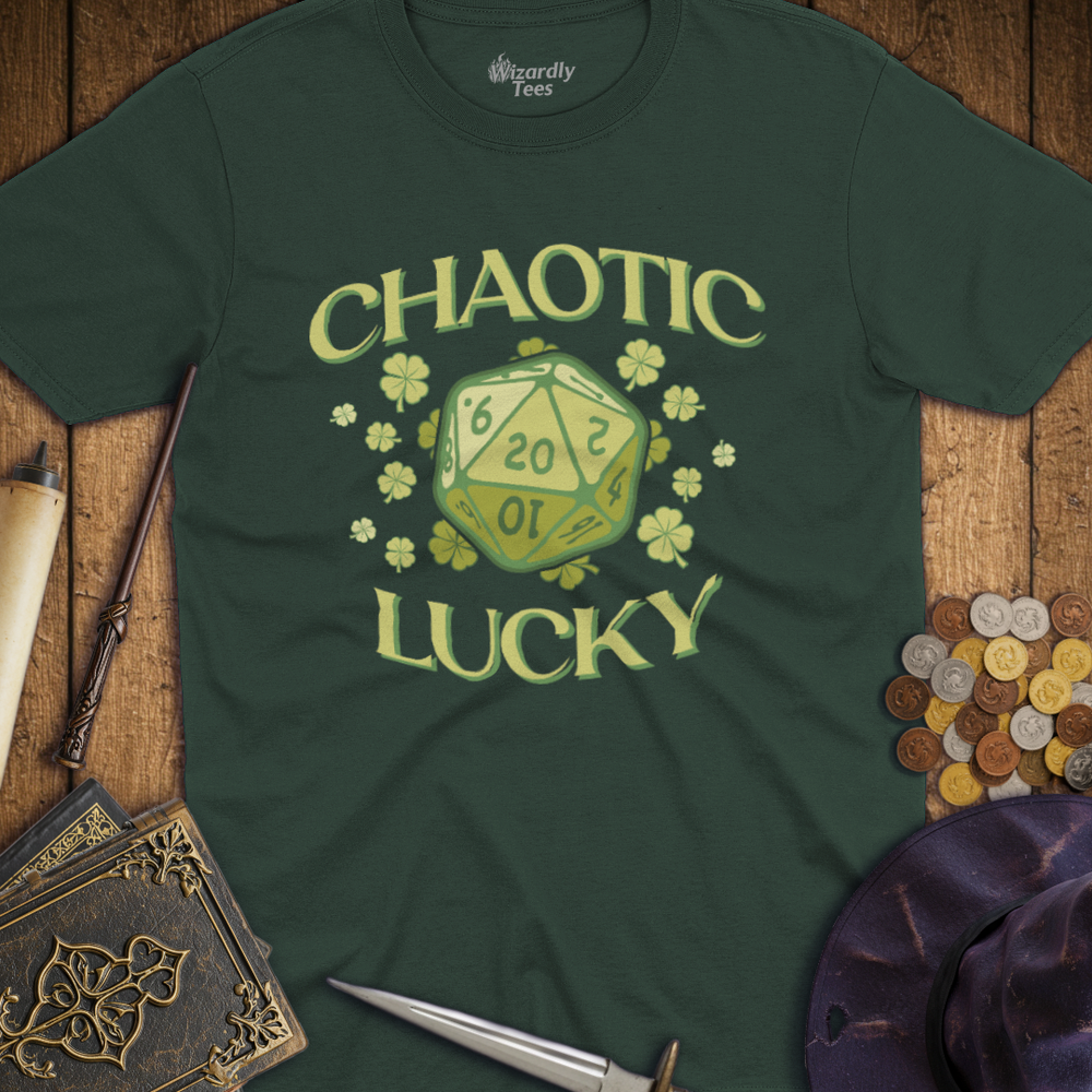 T-Shirt Wizardly: Chaotic Lucky