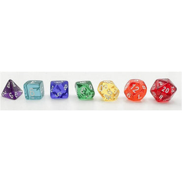 Dice Chessex: Poly 7 Set GM and Beginner Player