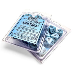 Dice Chessex: D10 Clamshell Opaque Pastel