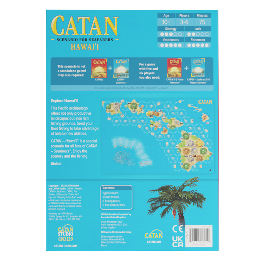 Catan Scenarios: Seafarers - Hawai'i