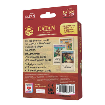 Catan: Replacement Card Deck