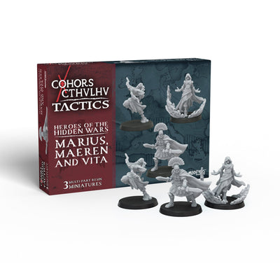 Cohors Cthulhu Tactics: Human Heroes of the Hidden Wars: Marius, Maeren, and Vita