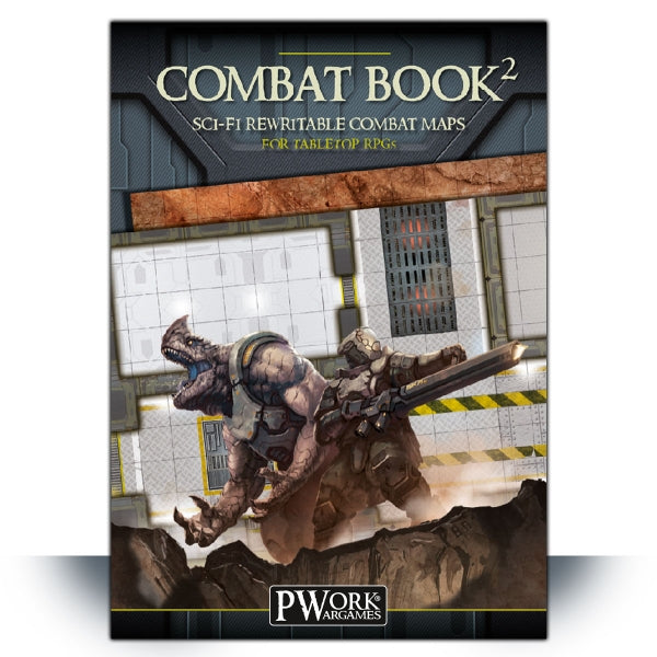 RPG Pwark: Combat Book 2: Sci-Fi Rewritable Combat Maps for Tabletop RPGs